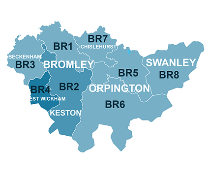 Bromley Map (House Sale Data)